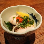 うまいもん とれとれ市場 - フグ白子ポン酢