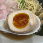 鶏そば啜る - 煮卵