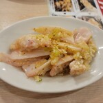 0秒レモンサワー ときわ亭 - 鶏なんこつ