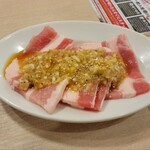 0秒レモンサワー ときわ亭 - ねぎ塩豚カルビ