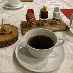 Shikemichiresutorammatsuura - コーヒーとプチスイーツセット。可愛すぎて！