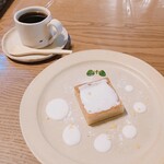こよりどうカフェ - ケーキドリンクセット(コーヒー/