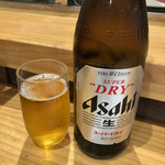 寿司の美登利 - 瓶ビール