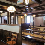 うずら家 - 店内（２Ｆ）アタシが一番乗り（笑）