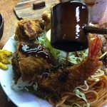 大金 - ソースをタップリかけて…