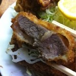 大金 - ヒレはやや硬めの肉質。