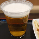 Ajino Fue - 生ビール  プラカップなのは今風だなぁ