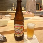 鮨 功 - 瓶ビール
