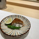 鮨 功 - 河豚白子の唐揚げ