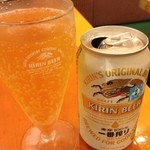 卵と私 - ビールは缶で出てきます！