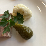 東洋軒 - ピクルス。もうちょっと食べたかったな。\(//∇//)\