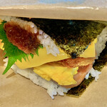 Pork tamago onigiri - 