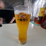ふらいぱん - ドリンク写真:生ビールを。