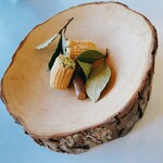 MAISON LAFITE - リガトーニ、フロマージュブラン、猪のリエット