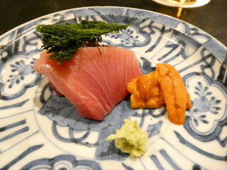 Sumiyaki Seriu - こしび鮪　バフン雲丹