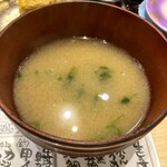 Chou Gurume Kaitensushi Musashimaru - あおさ味噌汁