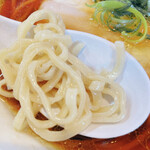 麺処 おぐら - 塩そばの麺