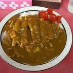 味仙ラーメン - まろやかカツカレー(大盛)800円