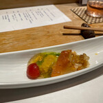 炭火割烹 大嶋 - 酢の物