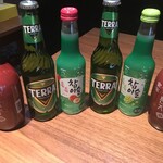 Kankoku Fuu Izakaya Iteuxon - ポップンジャ・韓国ビール・チャミスルトクトク(マスカット・すもも)
