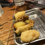 Kushikatsu Dengana - 季節の串盛り