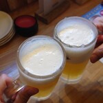 十勝藁焼 炉端の一心 - 生ビール付90分飲み放題  390円(税抜)