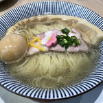 鯛塩そば 灯花 - 味玉鯛塩らぁ麺　1,010円