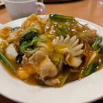 南海飯店 - かたい焼ソバ