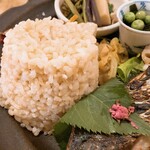 ハッコウ ルパン - 有機野菜と発酵料理ランチ　鰆の桜花三五八漬け焼き