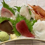 みなとや食堂 - おまかせ「お刺身7点盛り」