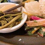 ハッコウ ルパン - 有機野菜と発酵料理ランチ　鰆の桜花三五八漬け焼き