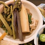 ハッコウ ルパン - 有機野菜と発酵料理ランチ　鰆の桜花三五八漬け焼き