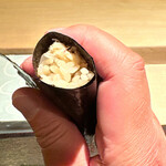 鮨菜 和喜智 - 毛蟹　巻物