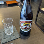 うなぎ処 山道 - 瓶ビール キリンラガー(900円)