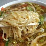 Banrai - 麺のアップ