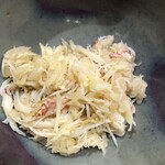 鮨 なんば - 追加した蟹飯☆