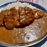 Baiku Yarou Madorasu Kare - マドラスカレー500g＋ロースカツ¥950+¥250　甘くて辛いカレー