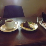 cafe and food COLO - 「ケーキセット」710円　　ｈ25.7.22 撮影