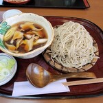 Soba Zendo Koro Kamakura - 鴨せいろ　そば大盛り