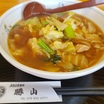 勝山 - 勝山ラーメン　７５０円