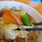 勝山 - 勝山ラーメンの野菜