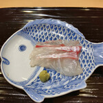 富小路 やま岸 - 鯛に鯛