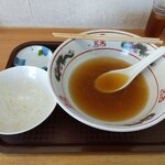 喜多方ラーメン 天高盛 - 天高盛最強セットメニュー　ごちそうさまでした