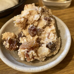 もつやきはる - 酒粕クリチ　〜ナッツとレーズン入り〜