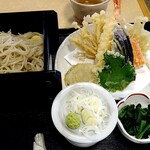 なみき庵 - 天ざるそば