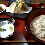 そば処 くらしき - 料理写真:天もりそば