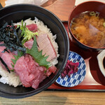 桂城 - 上まぐろ丼1,700円