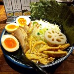 和風楽麺 四代目 ひのでや - ひのでやラーメン（全部のせ）