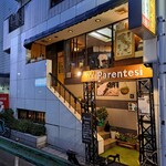 ピッツェリア パーレンテッシ - お店の外観
