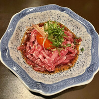 祇園 鹿六 - 厳選山形牛のユッケ